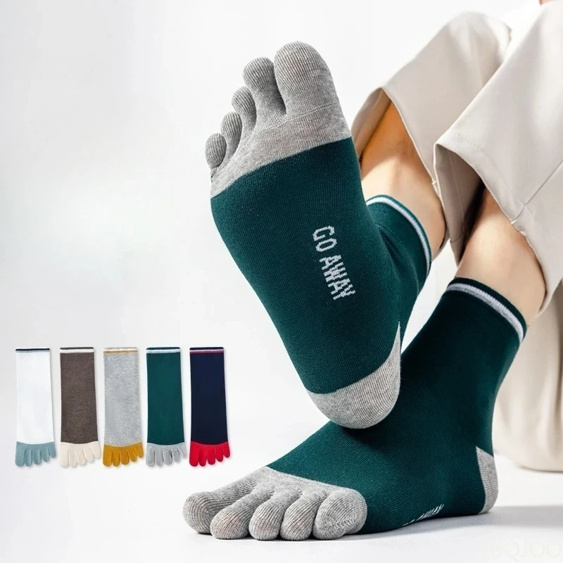 Toe Sock Split - 5 أزواج من الجوارب الرجالية الأنيقة