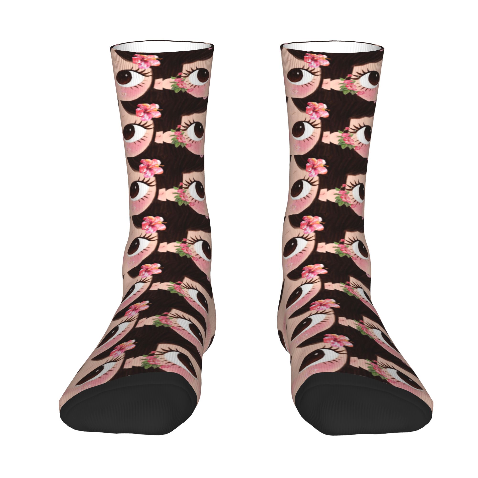 Dress Sock Men - جوارب مخصصة بطباعة ثلاثية الأبعاد بتصميم