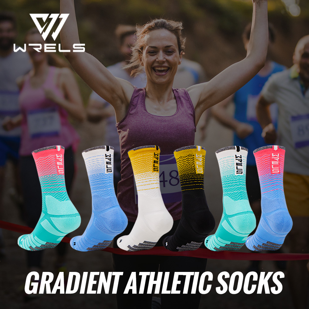 Athletic Sock Cushion - WRELS 1/2/3 جوارب رياضية مبطنة قابلة