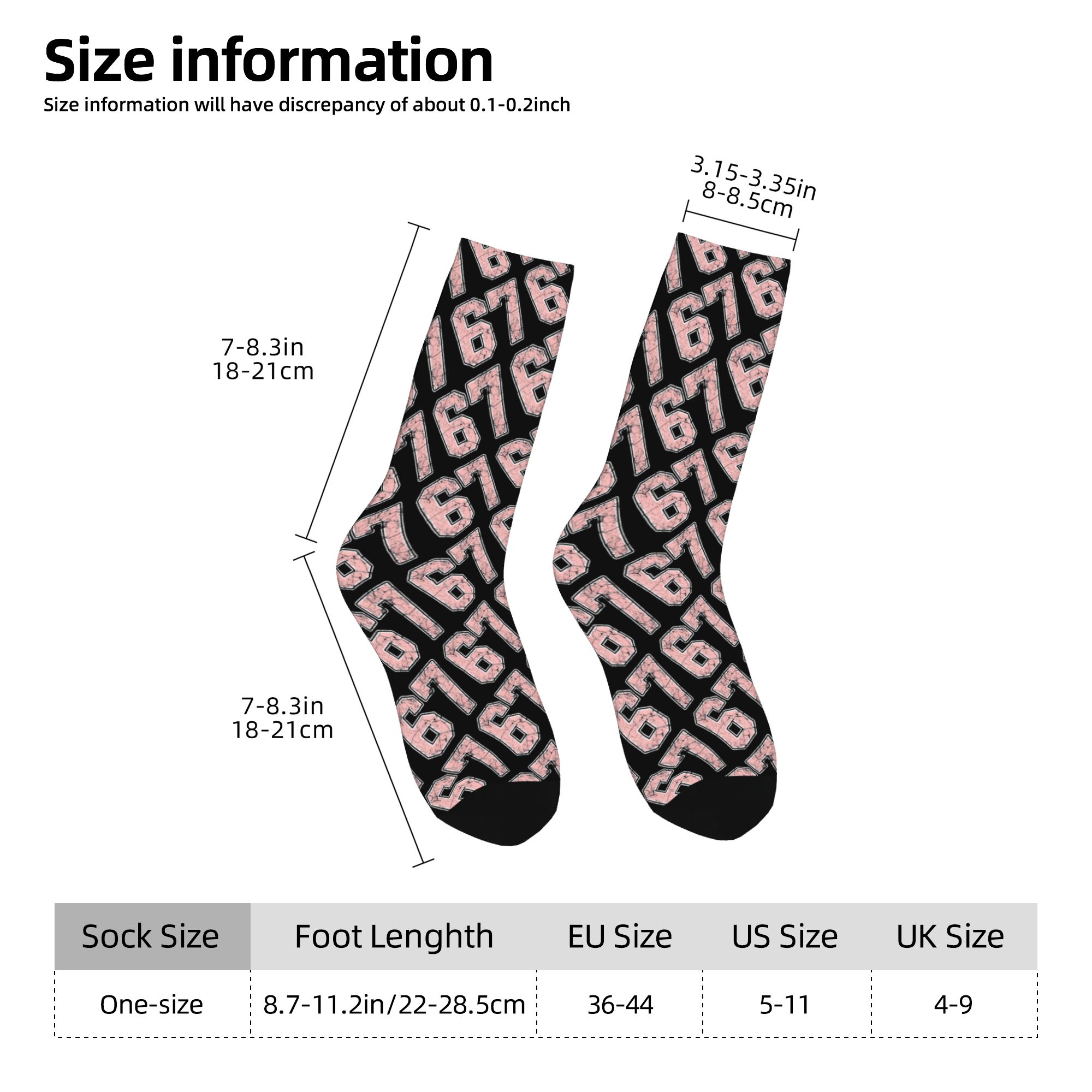 جوارب مخصصة مضحكة برقم سبعة وس - مراجعة Dress Sock Men وسعره