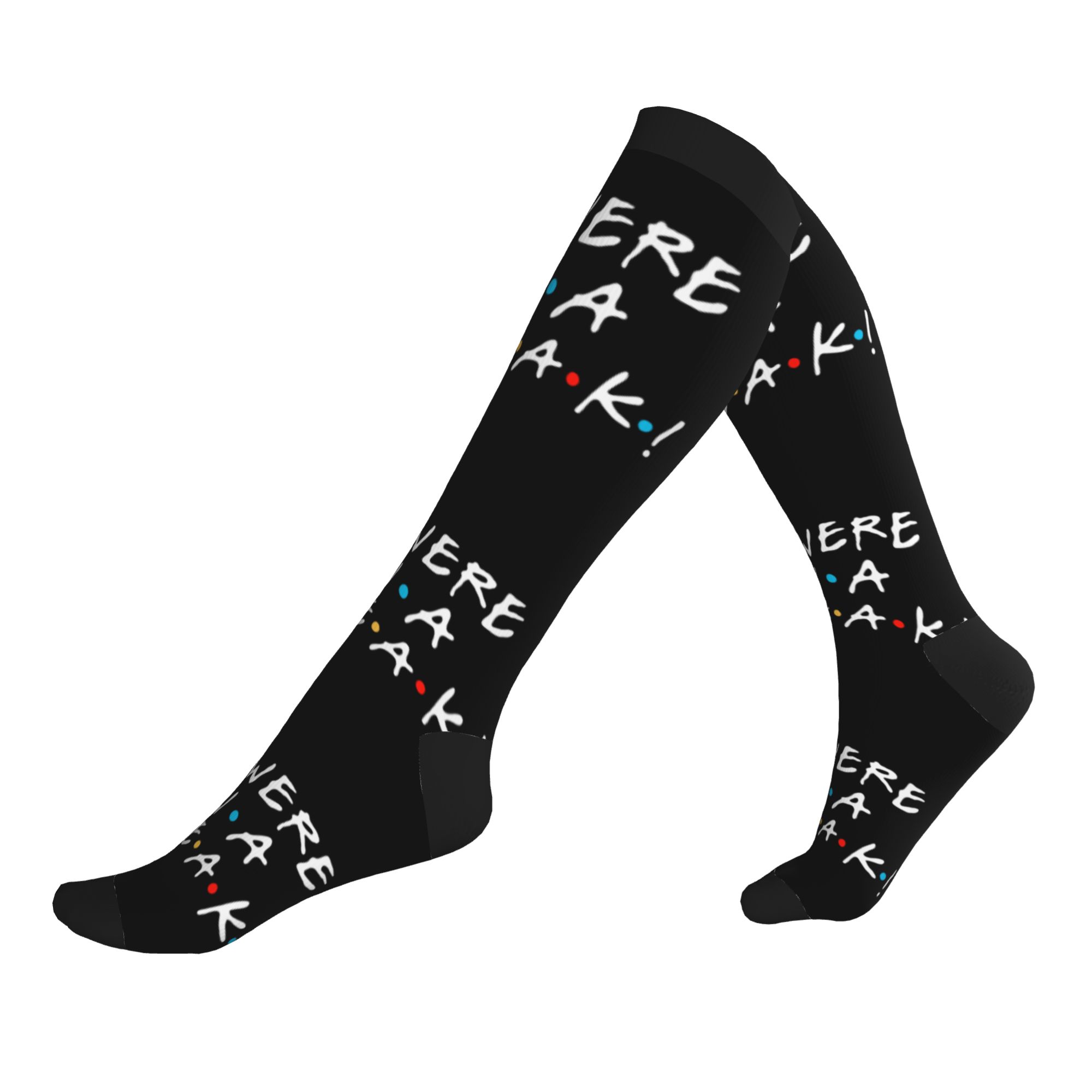 جوارب مضحكة مستوحاة من مسلسل ف - مراجعة No Show Sock Women وسعره