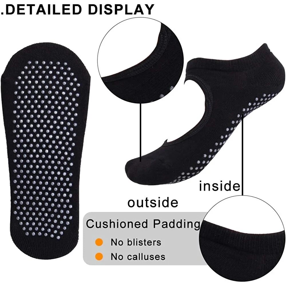 عالية الجودة النساء اليوغا الج - مراجعة Grip Sock Yoga وسعره