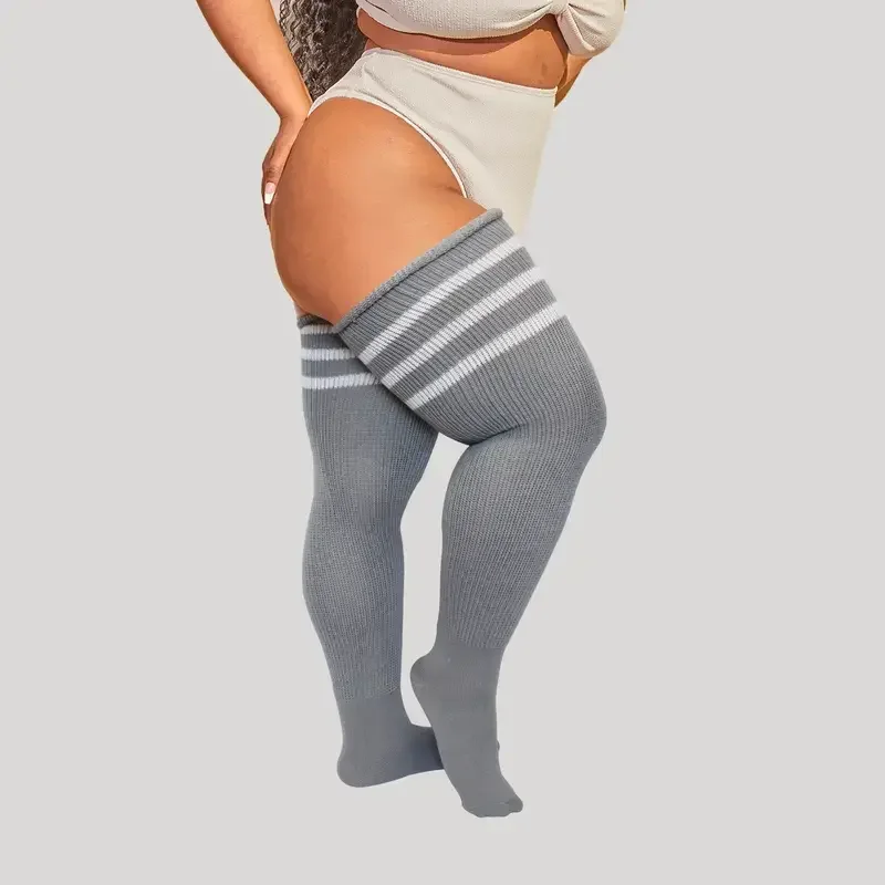 جوارب شينيييب الطويلة فوق الرك - مراجعة Knee High Sock Women وسعره