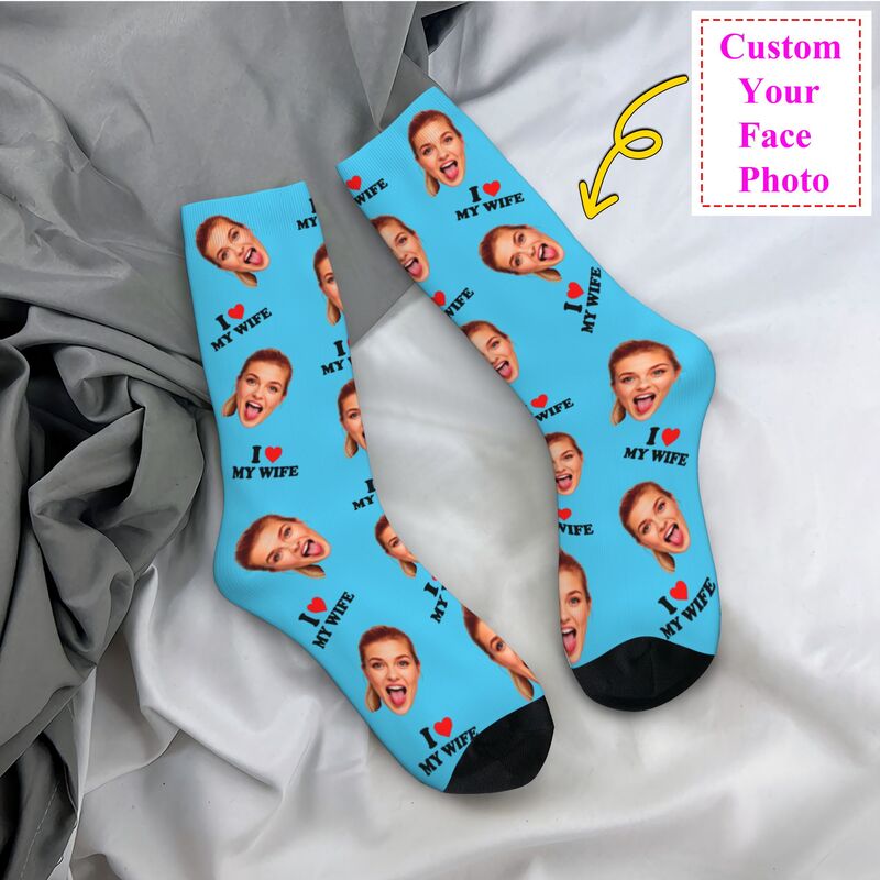 أنا أحب زوجتي شخصية الوجه صور  - مراجعة Dress Sock Men وسعره