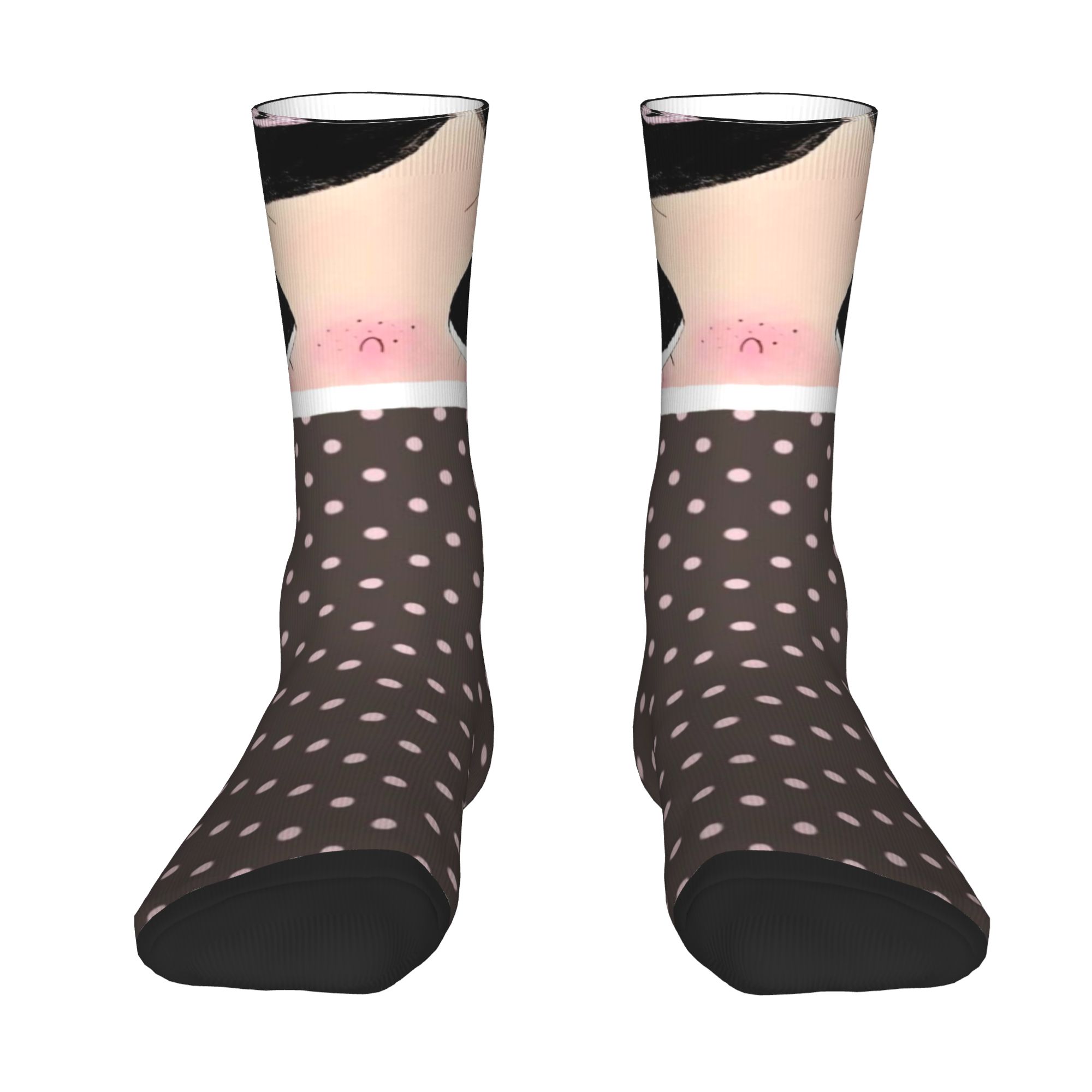 جوارب مخصصة بتصميم فتاة ذات عي - مراجعة Dress Sock Men وسعره