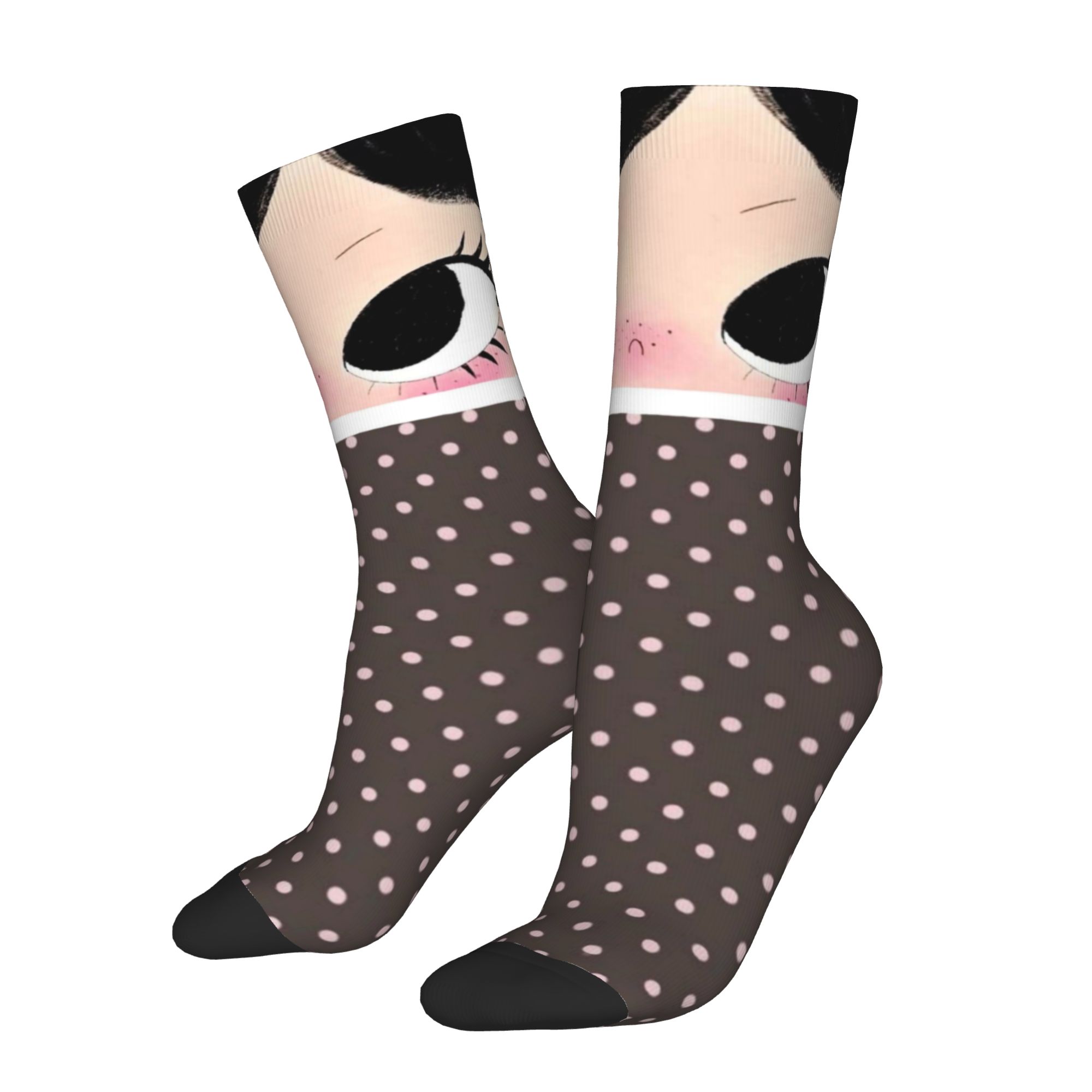جوارب مخصصة بتصميم فتاة ذات عي - مراجعة Dress Sock Men وسعره